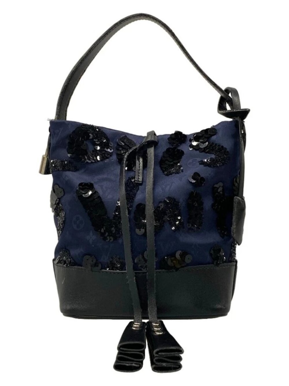 LOUIS VUITTON NN14PM Spotlight M94601 Midnight Blue Monogram Sequins CA0124